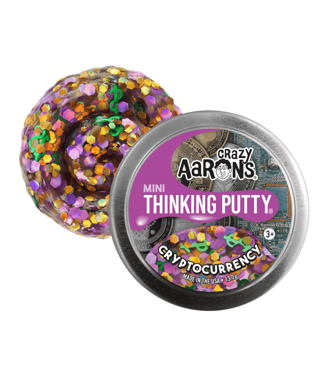 Crazy Aaron's® - Mini Thinking Putty® (Cryptocurrency)-Thinking Putty-Tools 4 Teaching-Classroom Decor and More