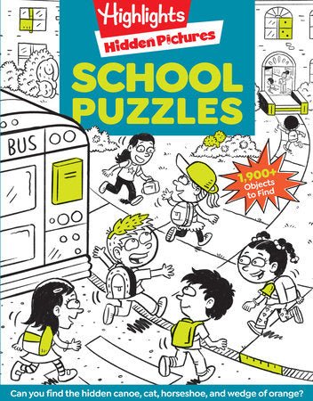 Highlights Hidden Pictures: School Puzzles-Subjects - Books - Activity Books-Tools 4 Teaching-Classroom Decor and More