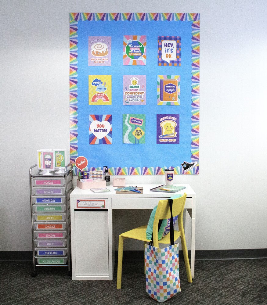 We Stick Together Poster Set: Mini Posters-Posters-Tools 4 Teaching-Classroom Decor and More