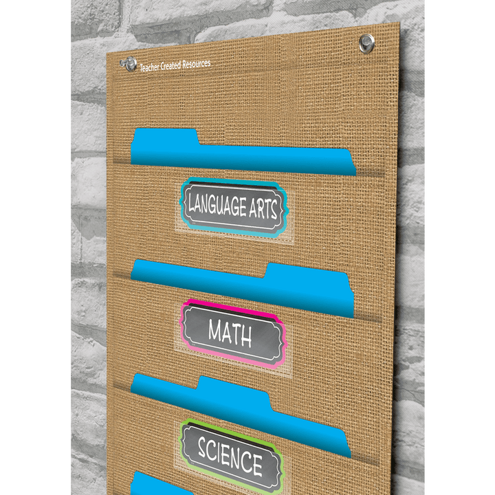Chalkboard Brights Labels-Accents-Tools 4 Teaching-Classroom Decor and More