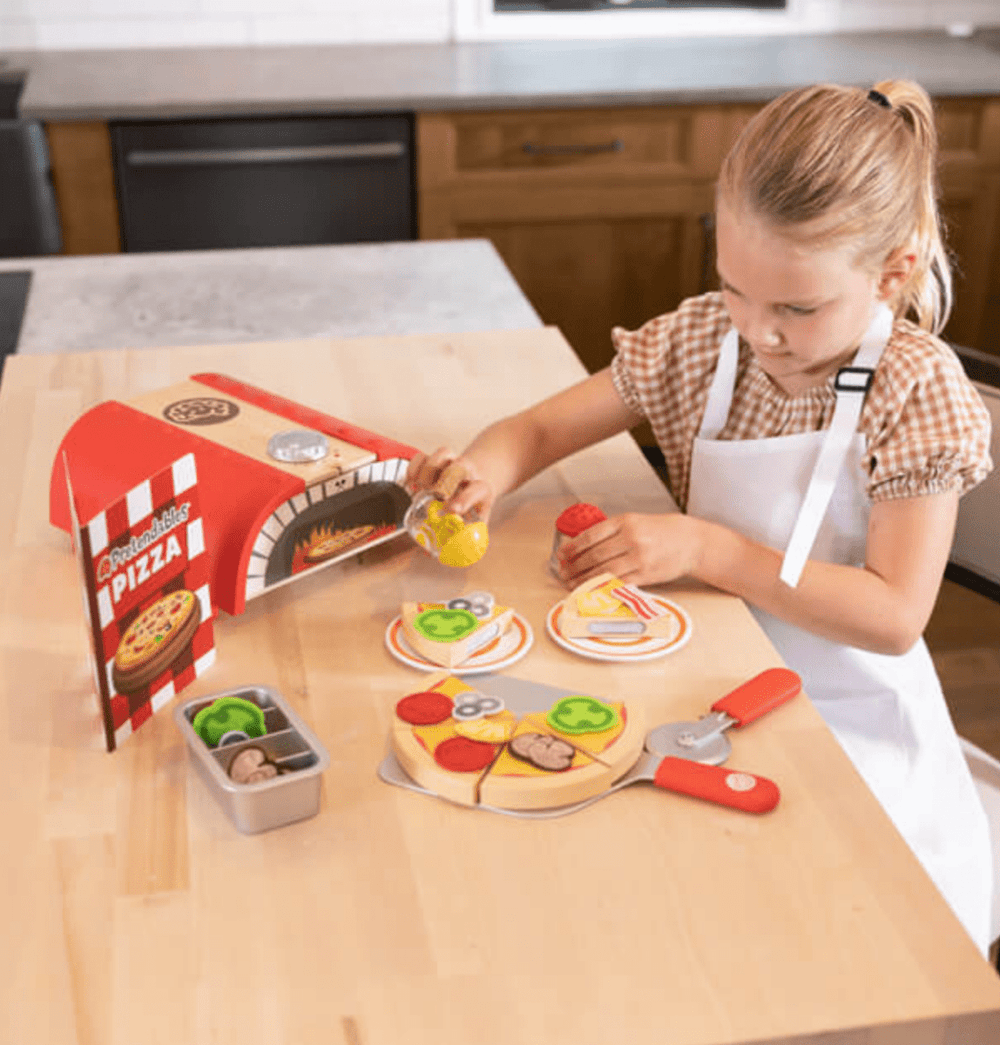 Pretendables Pizza Set-Play Food-Tools 4 Teaching-Classroom Decor and More