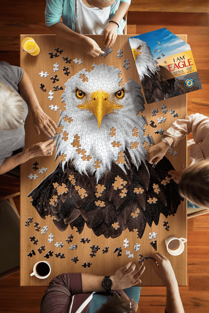 *I AM EAGLE 550 pcs Puzzle-Puzzles-Tools 4 Teaching-Classroom Decor and More