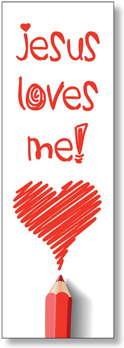 Jesus Loves Me! Bookmarks-Bookmarks-Tools 4 Teaching-Classroom Decor and More