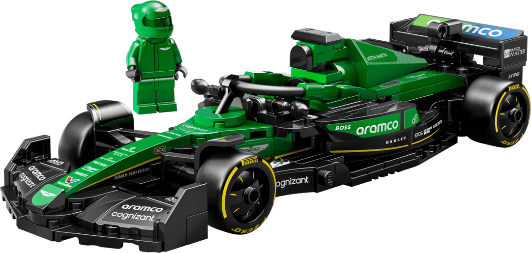 LEGO® Speed Champions Aston Martin Aramco F1® AMR24 Race Car-LEGO-Tools 4 Teaching-Classroom Decor and More