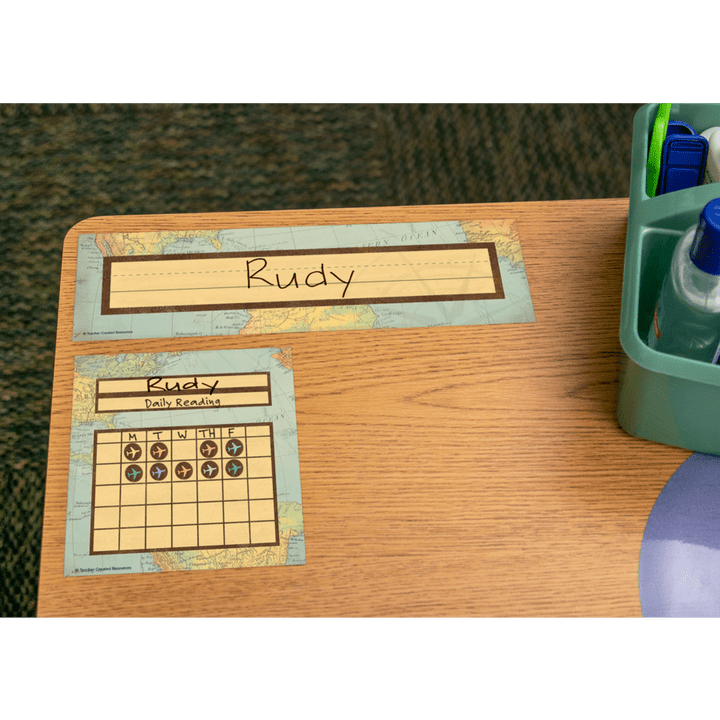 Travel the Map Incentive Charts-Incentive Charts-Tools 4 Teaching-Classroom Decor and More