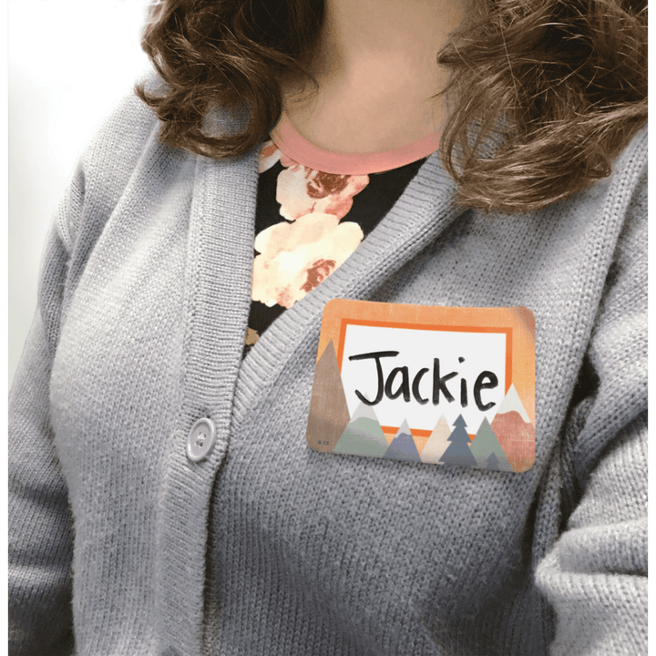 Moving Mountains Name Tags/Labels - Multi-Pack-Nameplates &amp; Name Tags-Tools 4 Teaching-Classroom Decor and More