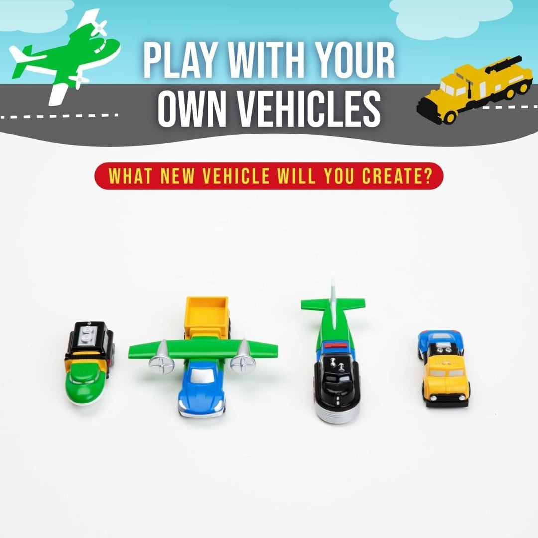 MICRO Mix or Match Vehicles Deluxe 1-Vehicles & Construction-Tools 4 Teaching-Classroom Decor and More