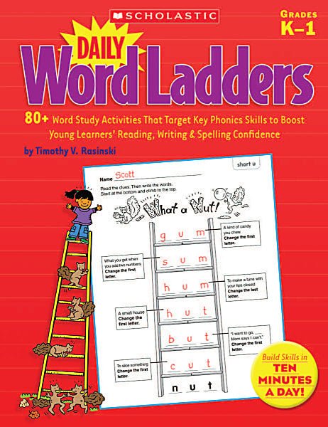 Daily Word Ladders-Vocabulary Books-Tools 4 Teaching-Classroom Decor and More