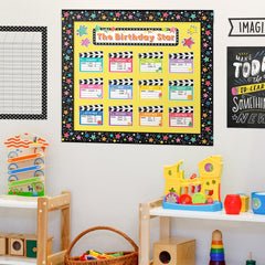 Star Bright Happy Birthday Mini Bulletin Board-Mini Bulletin Boards-Tools 4 Teaching-Classroom Decor and More
