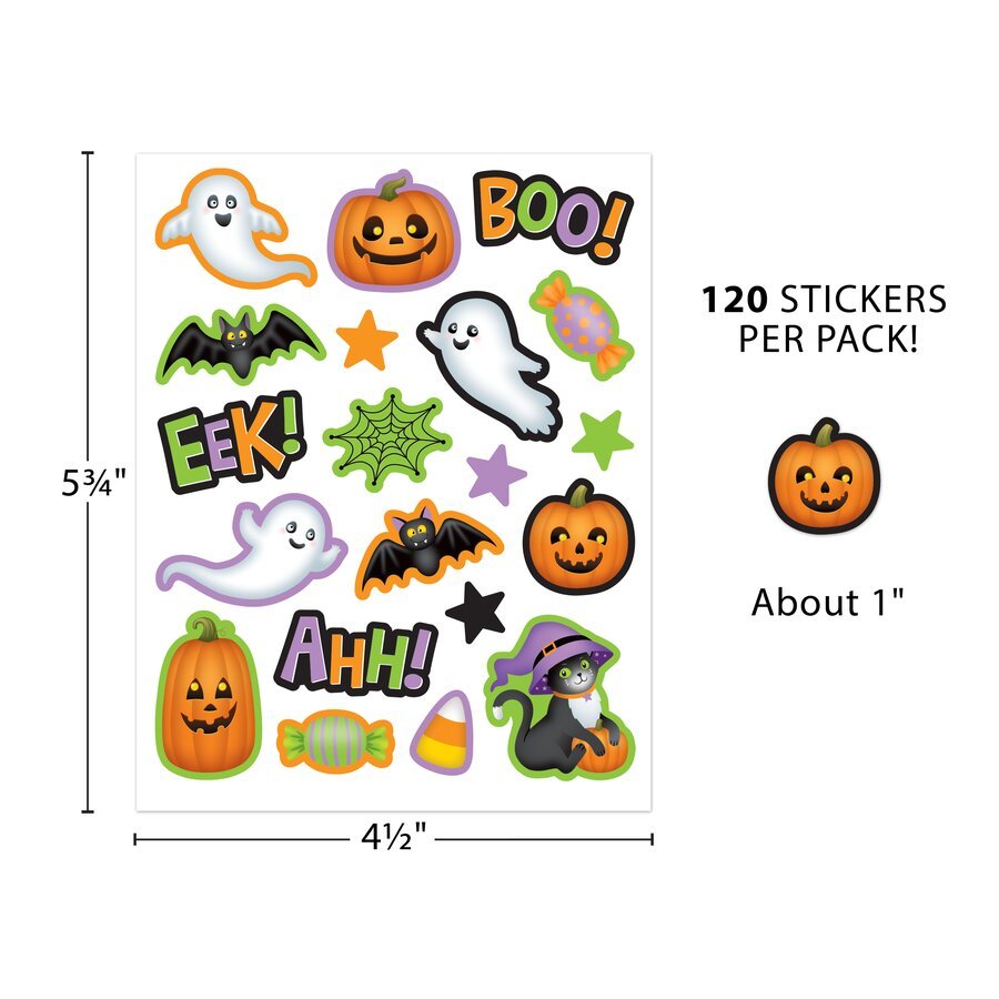 Halloween Stickers-Tools 4 Teaching-Classroom Decor and More