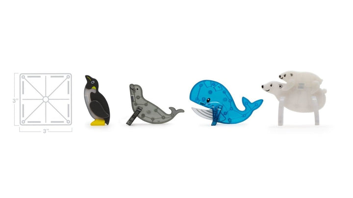 Magna-Tiles® Arctic Animals 25-Piece Set-Magnatiles-Tools 4 Teaching-Classroom Decor and More