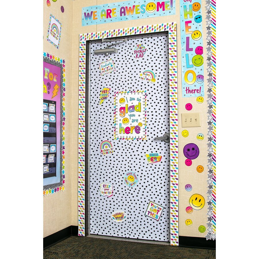 Black Painted Dots Peel and Stick Decorative Paper-Bulletin Board Paper - Fadeless-Tools 4 Teaching-Classroom Decor and More