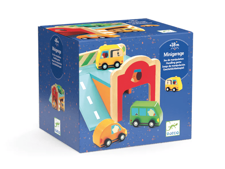 *Minigarage Wooden Automobile Set-Developmental-Tools 4 Teaching-Classroom Decor and More