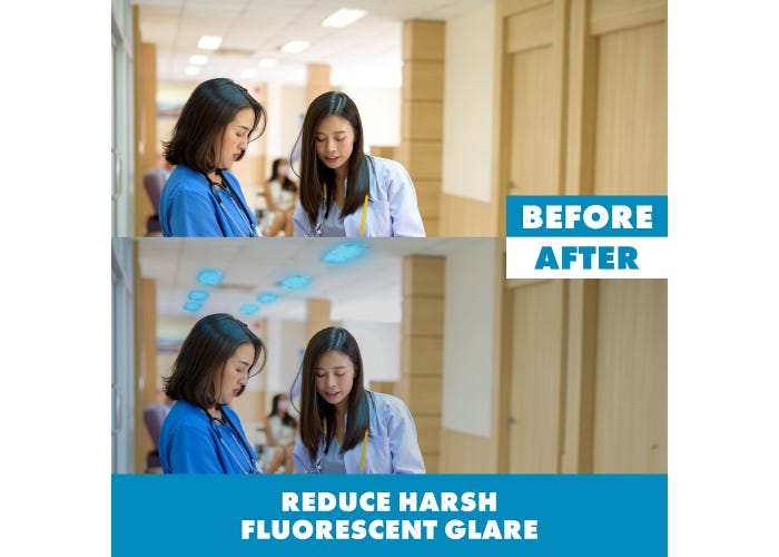 Fluorescent Light Filters (Patterned), Set of 2-Classroom Essentials-Tools 4 Teaching-Classroom Decor and More