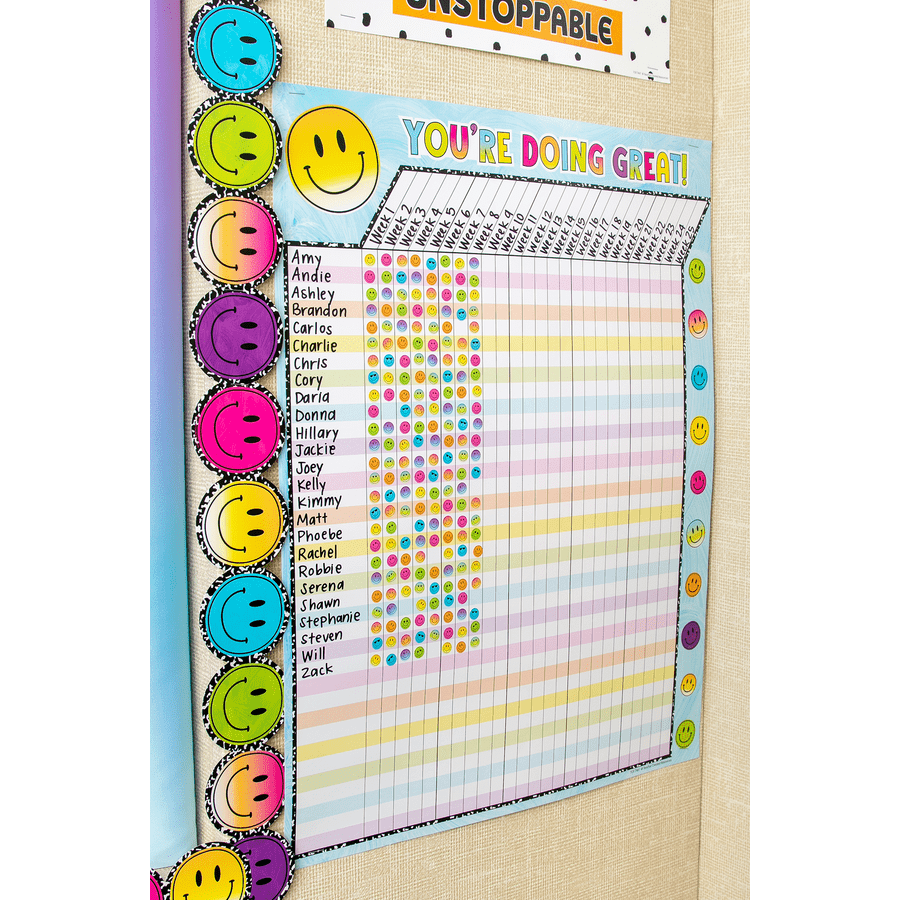 Brights 4Ever Smiley Faces Mini Stickers-Stickers-Tools 4 Teaching-Classroom Decor and More