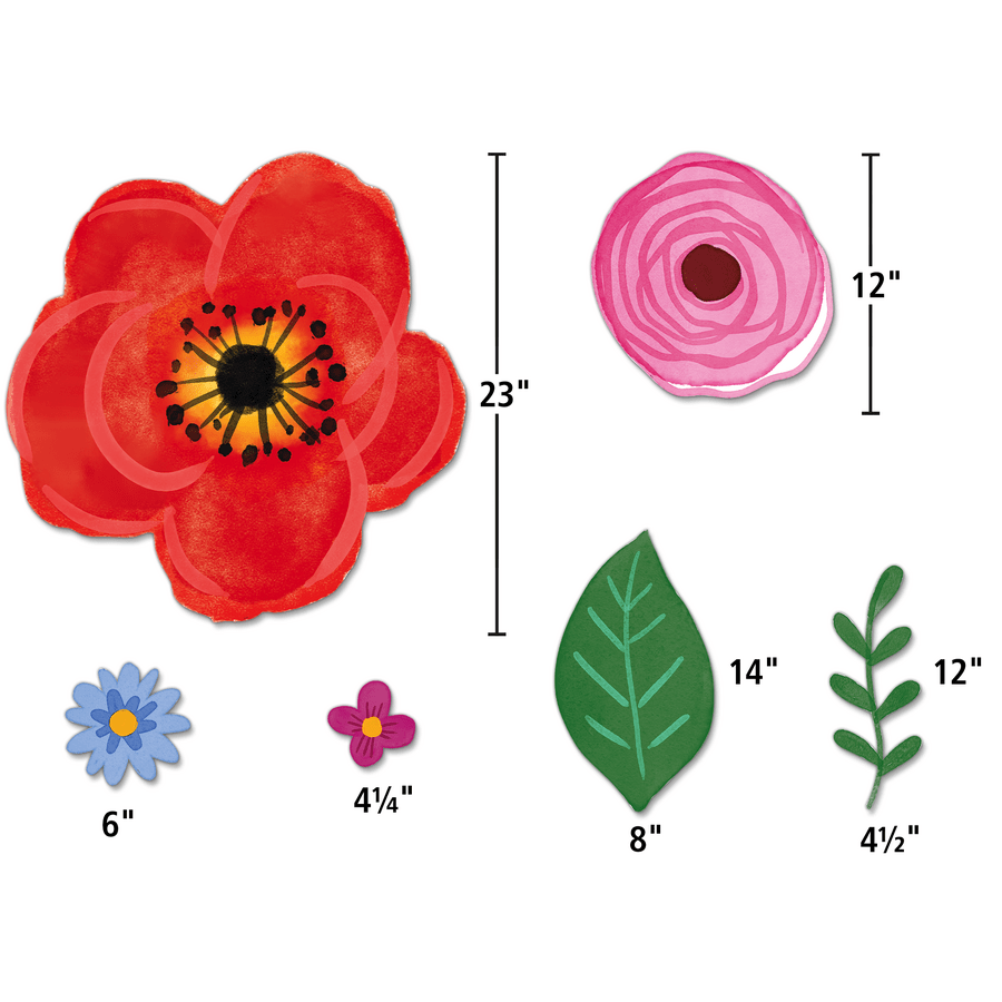 Wildflowers Bulletin Board-Bulletin Board Sets-Tools 4 Teaching-Classroom Decor and More