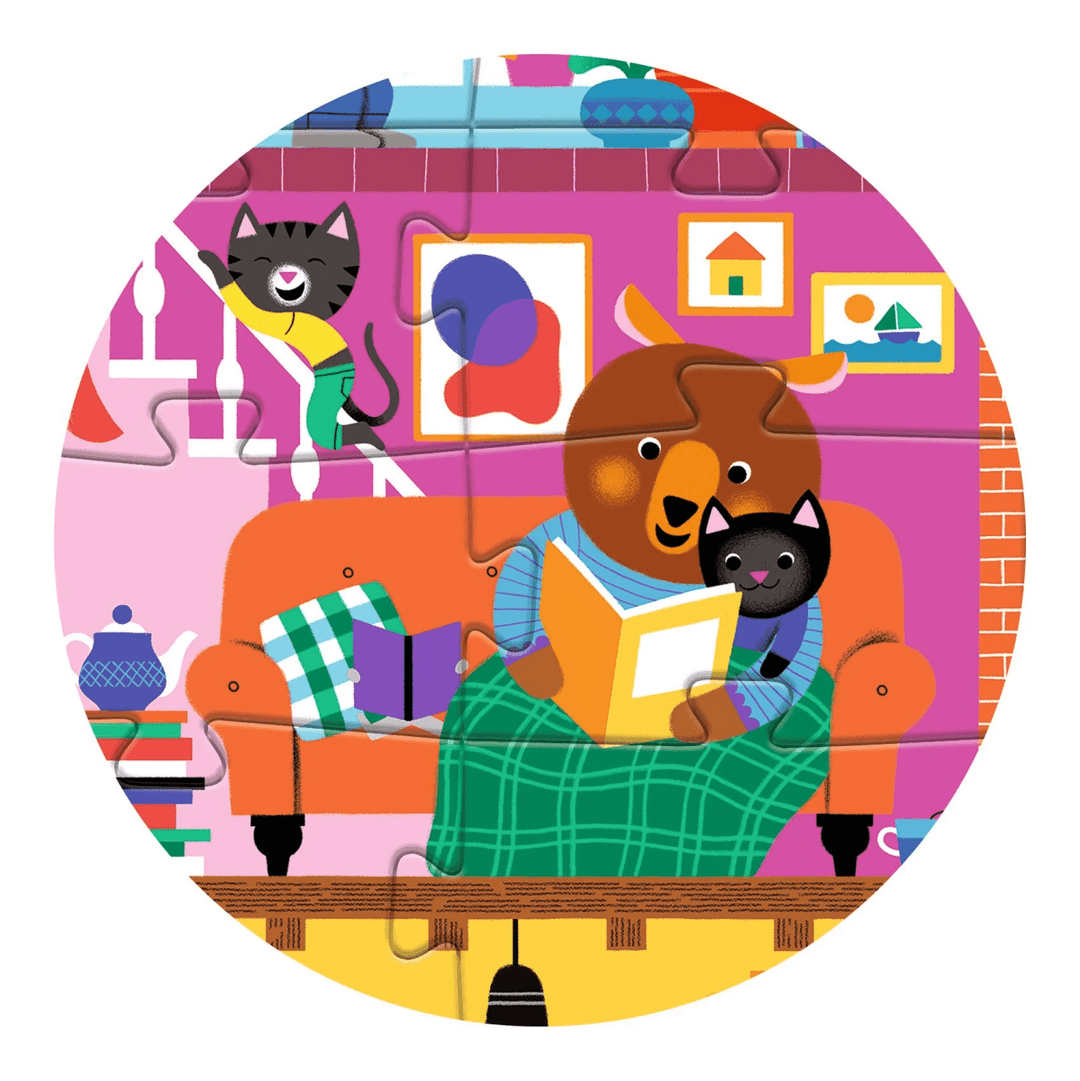 The Little Buddies' House 36 pc Giant Floor Jigsaw Puzzle-Puzzles-Tools 4 Teaching-Classroom Decor and More