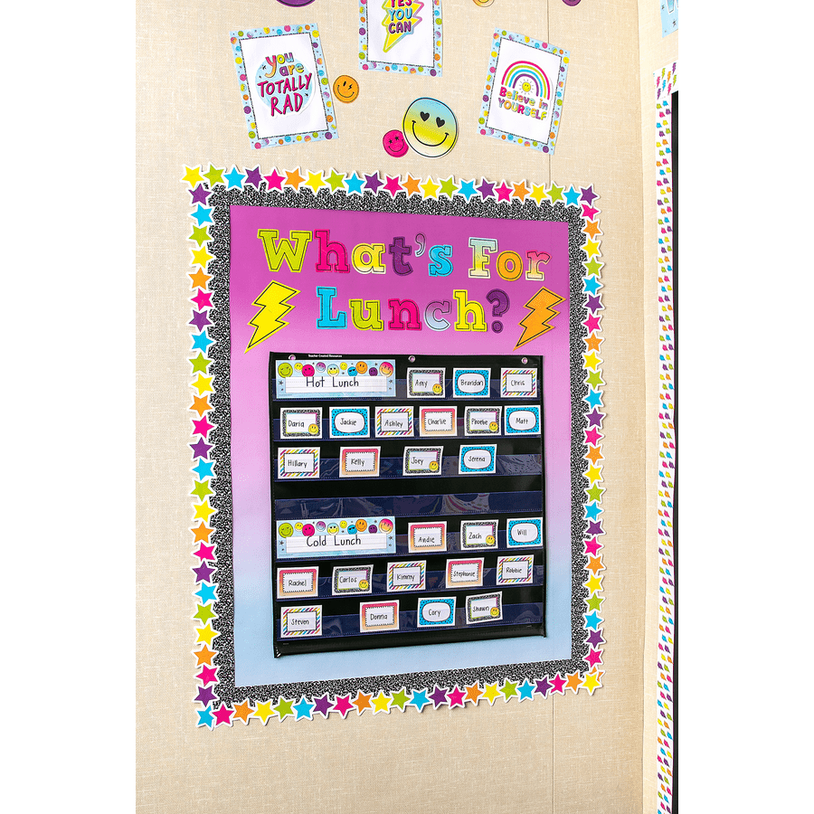 Brights 4Ever Stars Die-Cut Border Trim-Borders-Tools 4 Teaching-Classroom Decor and More