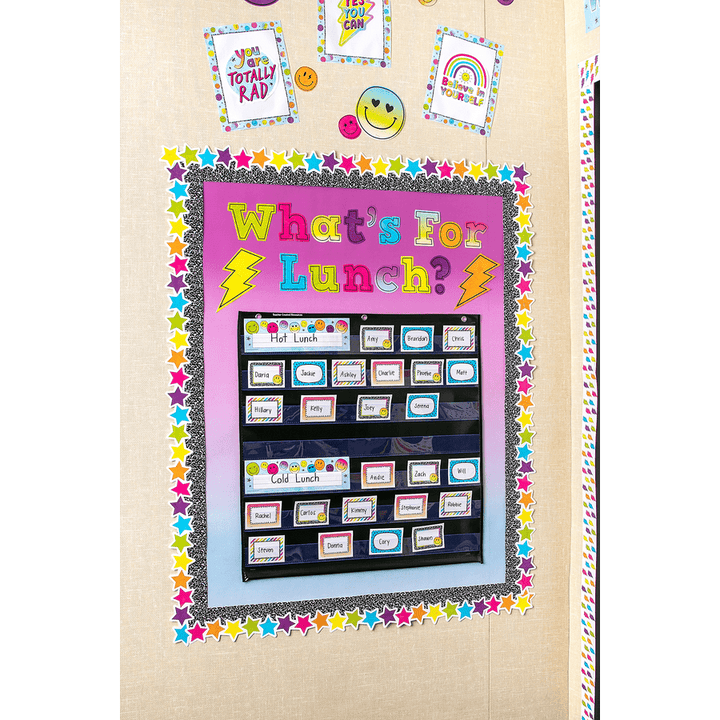 Brights 4Ever Stars Die-Cut Border Trim-Borders-Tools 4 Teaching-Classroom Decor and More