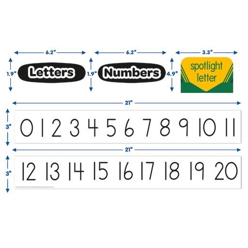 Crayola Alphabet Mini Bulletin Board Set-Bulletin Board Sets-Tools 4 Teaching-Classroom Decor and More