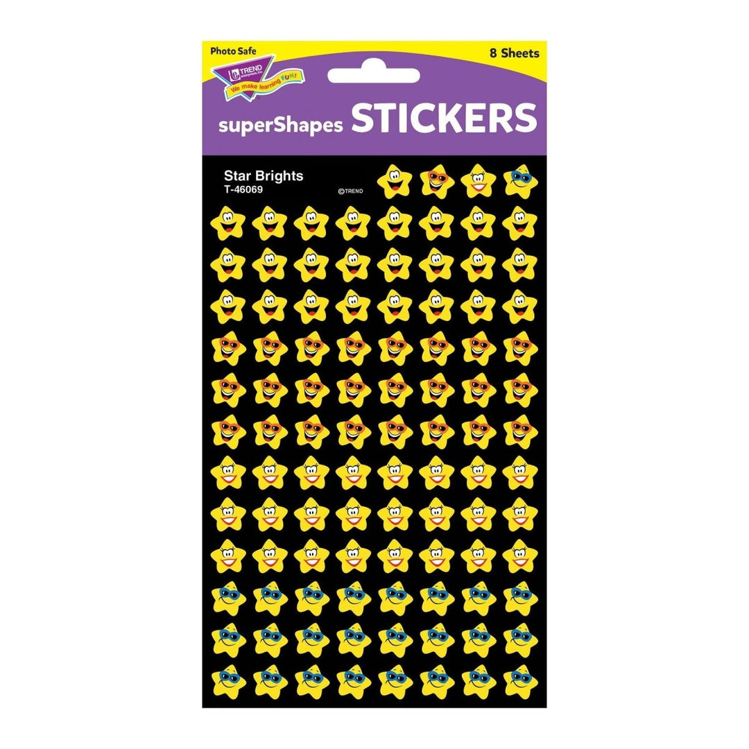 *Star Brights superShapes Stickers-Stickers-Tools 4 Teaching-Classroom Decor and More