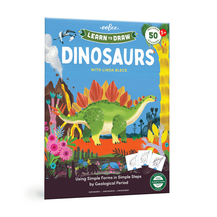 Learn to Draw Dinosaurs-Activity Pads-Tools 4 Teaching-Classroom Decor and More