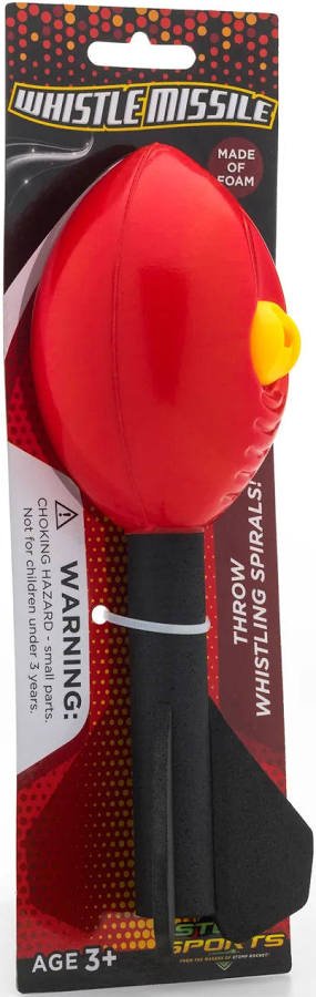 The Original Stomp Rocket® - Whistle Missile Red/Blue - Tools 4 Teaching