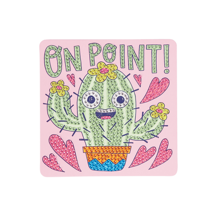 Razzle Dazzle DIY Gem Art Kit - Cheery Cactus-Craft Activity-Tools 4 Teaching-Classroom Decor and More