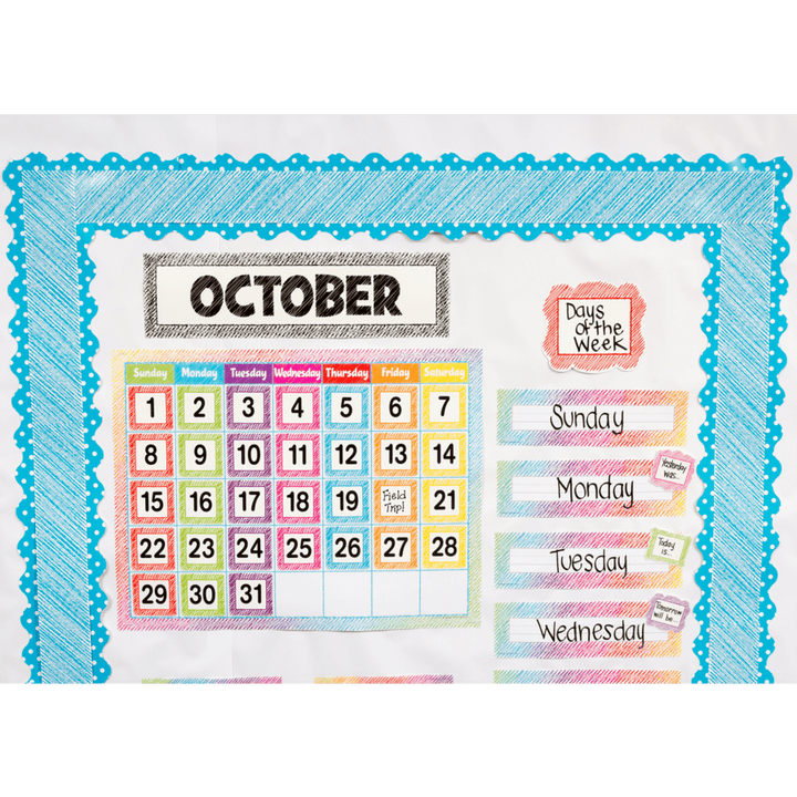 Scribble Monthly Headliners-Calendars-Tools 4 Teaching-Classroom Decor and More