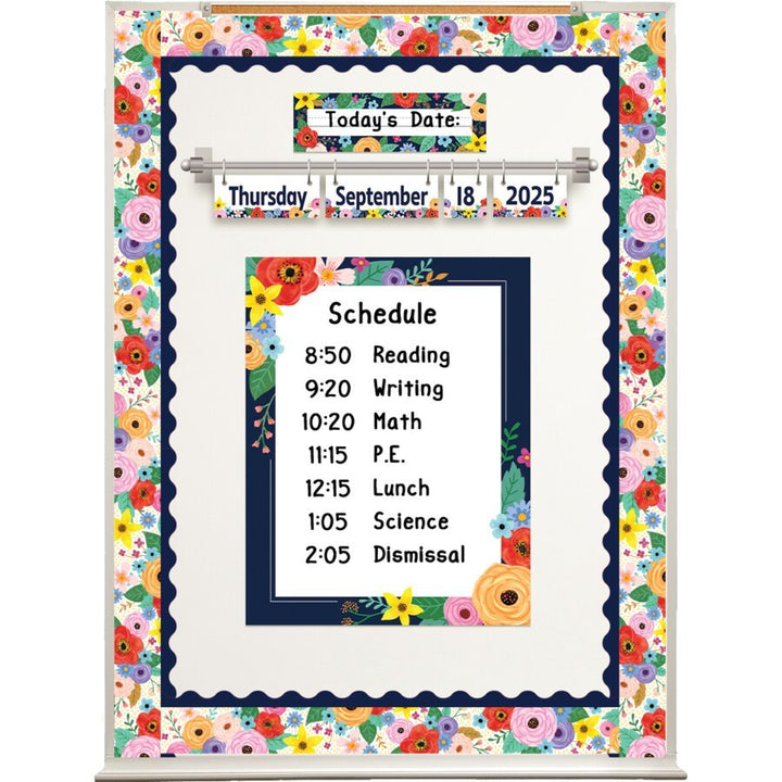 Wildflowers Flip Calendar-Calendars-Tools 4 Teaching-Classroom Decor and More