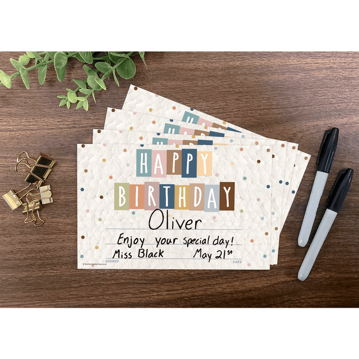 Everyone is Welcome Happy Birthday Awards-Awards-Tools 4 Teaching-Classroom Decor and More