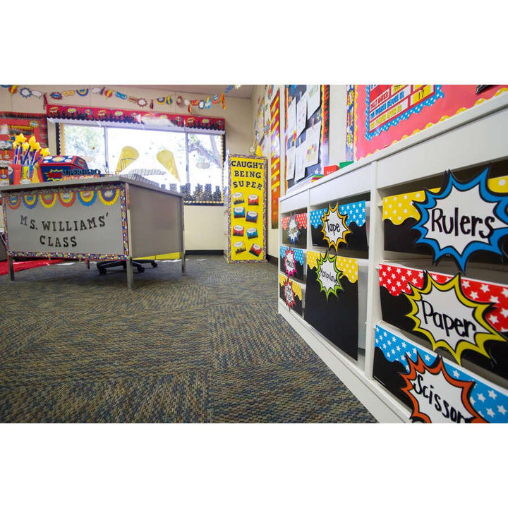 Superhero Bursts Accents-Accents-Tools 4 Teaching-Classroom Decor and More