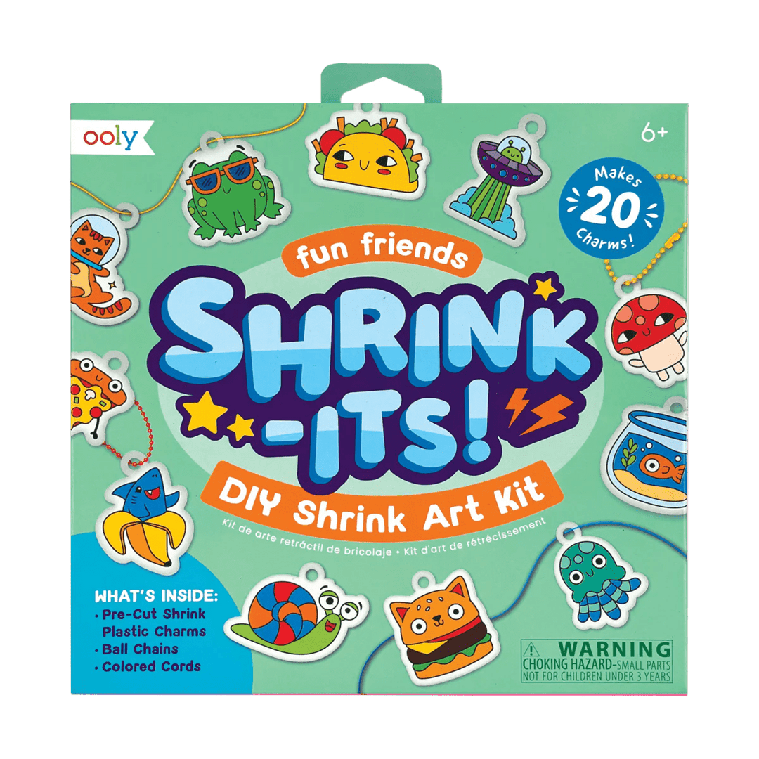 Shrink-its! DIY Shrink Art Kit - Fun Friends-Arts & Crafts-Tools 4 Teaching-Classroom Decor and More