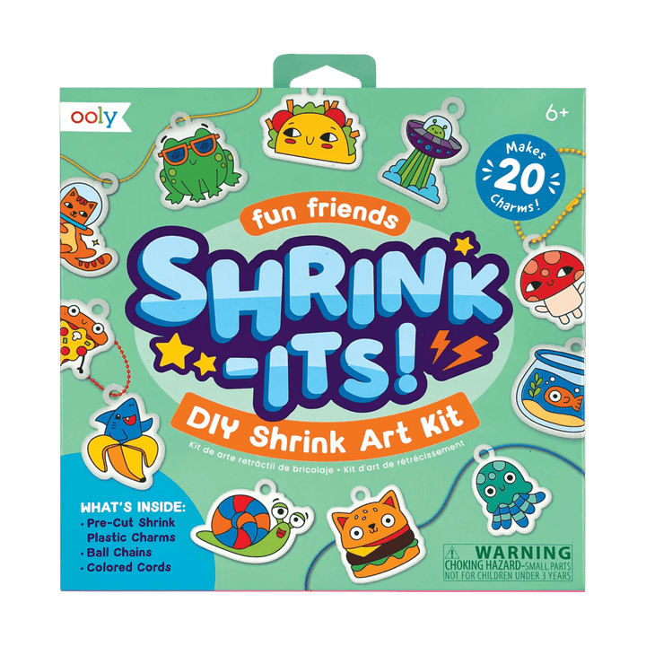 Shrink-its! DIY Shrink Art Kit - Fun Friends-Arts & Crafts-Tools 4 Teaching-Classroom Decor and More