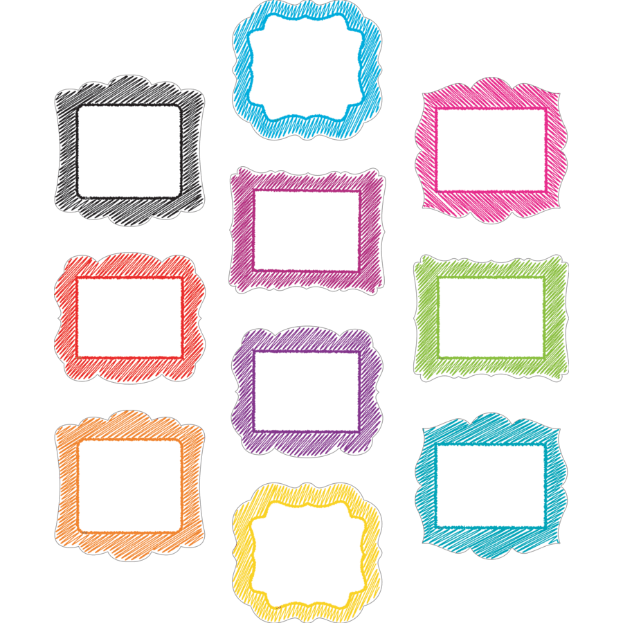 Scribble Accents-Accents-Tools 4 Teaching-Classroom Decor and More