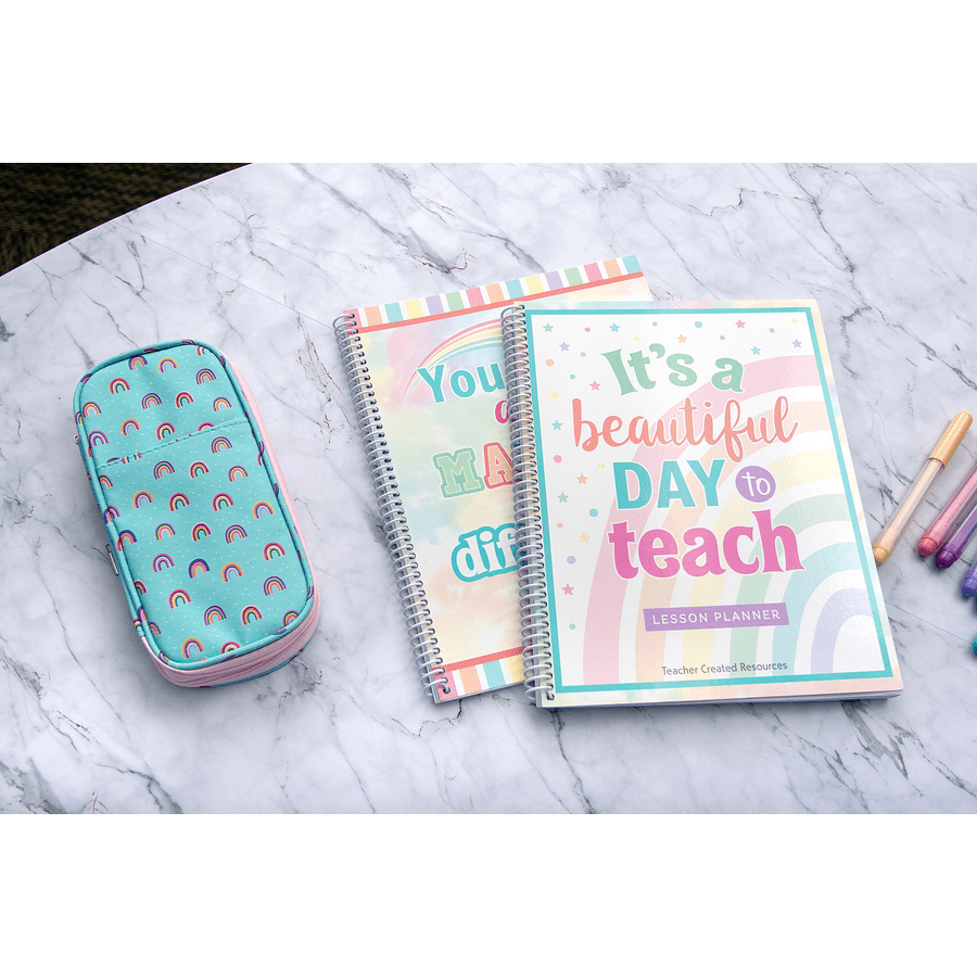 Pastel Pop Lesson Planner-Record & Plan Books-Tools 4 Teaching-Classroom Decor and More