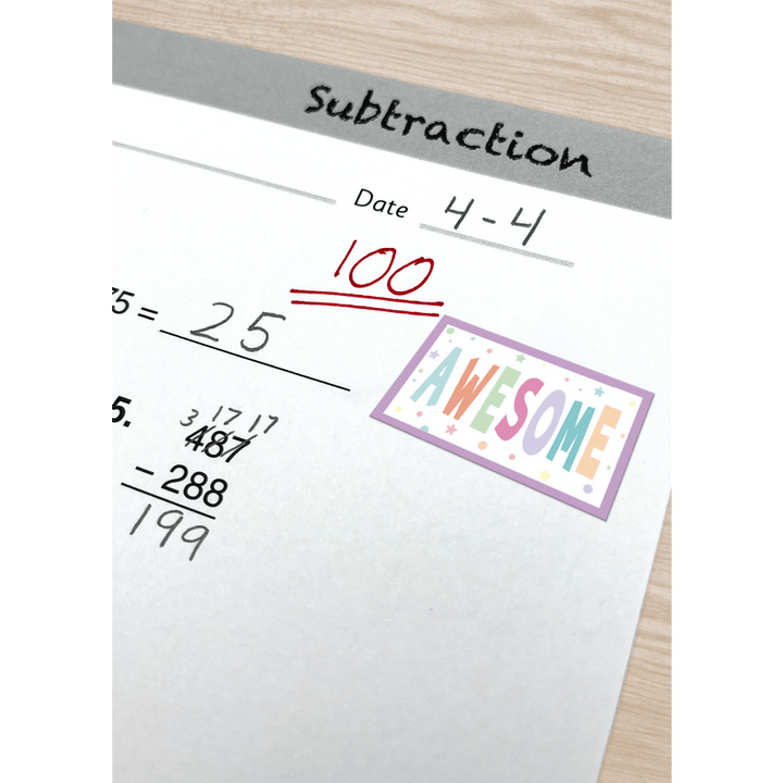 Pastel Pop Stickers-Stickers-Tools 4 Teaching-Classroom Decor and More