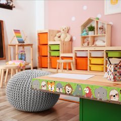 Jungle Friends EZ Border-Borders-Tools 4 Teaching-Classroom Decor and More