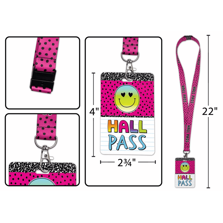 Brights 4Ever Hall Pass Lanyards-Hall Passes-Tools 4 Teaching-Classroom Decor and More