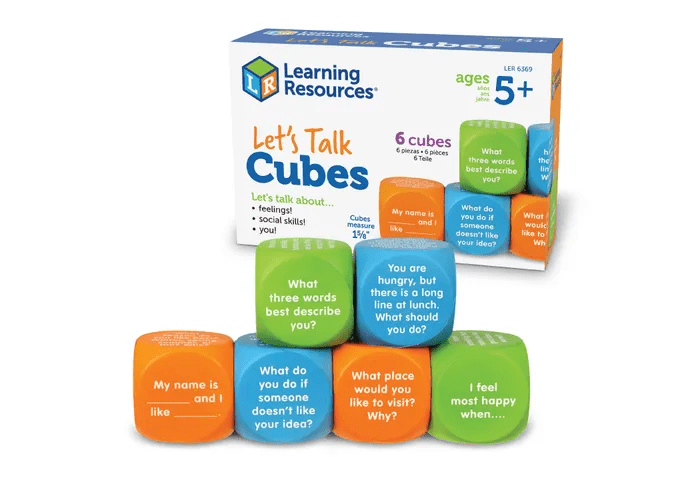 Let's Talk Cubes-Writing-Tools 4 Teaching-Classroom Decor and More