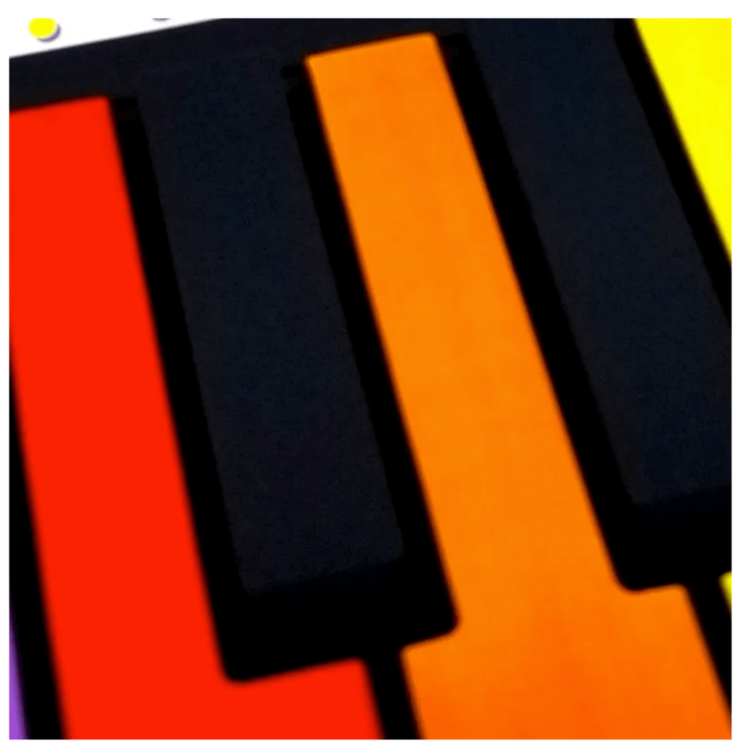 Rock And Roll It - Rainbow Piano-Music-Tools 4 Teaching-Classroom Decor and More