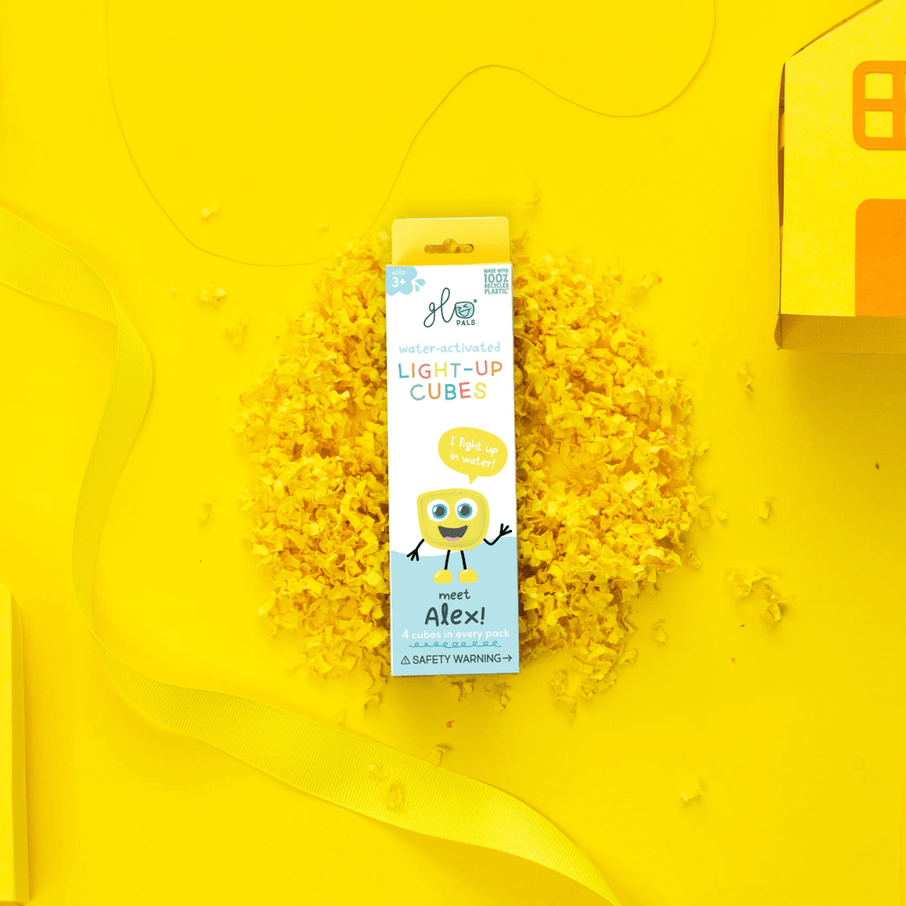 Glo Pals® Alex Light-Up Cubes-Bath Time-Tools 4 Teaching-Classroom Decor and More