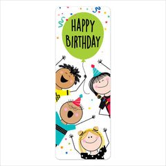 Stick Kids Happy Birthday Bookmarks-Bookmarks-Tools 4 Teaching-Classroom Decor and More
