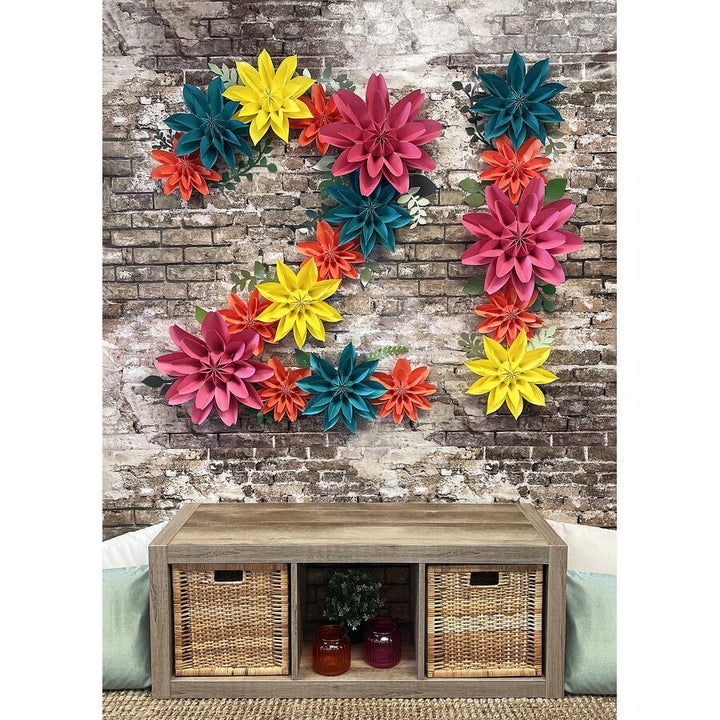 Beautiful Brights Paper Flowers-Accents-Tools 4 Teaching-Classroom Decor and More
