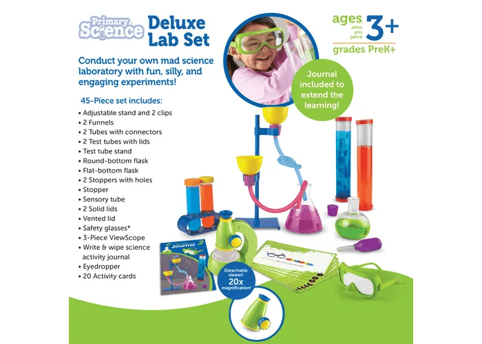 Primary Science® Deluxe Lab Set-Science & STEM-Tools 4 Teaching-Classroom Decor and More