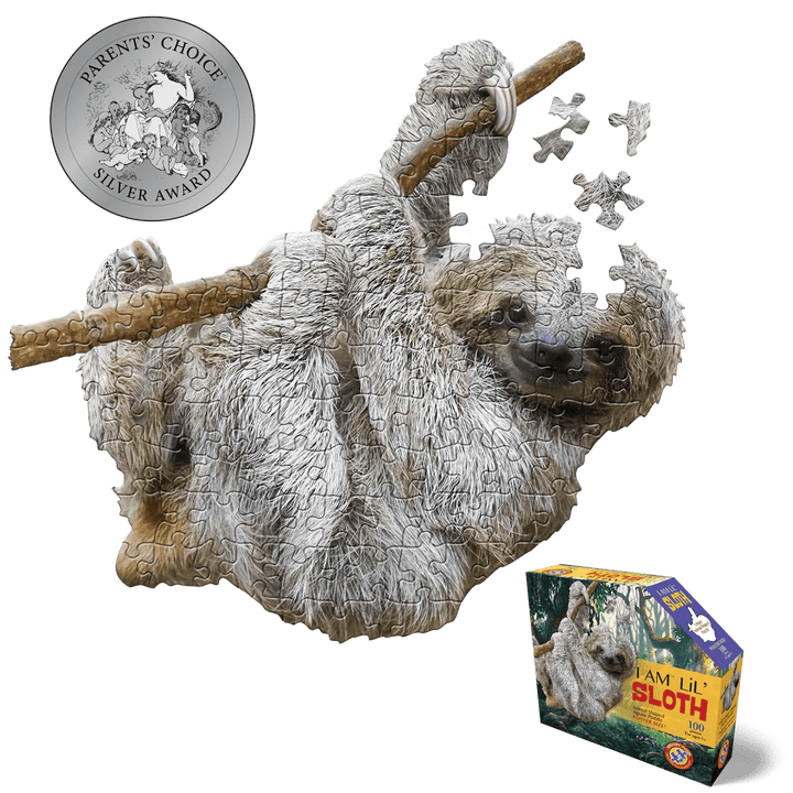 *I AM LiL' SLOTH 100 pcs Puzzle-Puzzles-Tools 4 Teaching-Classroom Decor and More