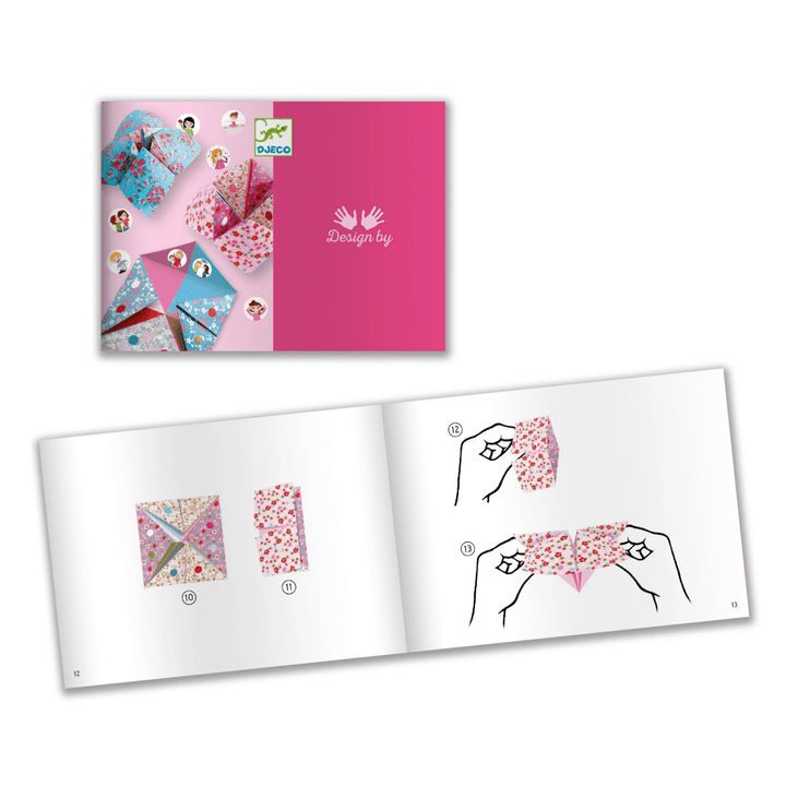 Flower Fortune Tellers Origami Paper Craft Kit-Craft Activity-Tools 4 Teaching-Classroom Decor and More