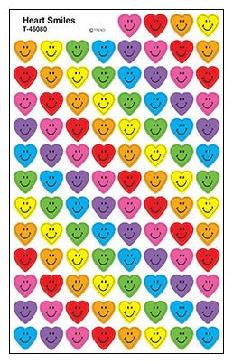 Heart Smiles Stickers-Stickers-Tools 4 Teaching-Classroom Decor and More