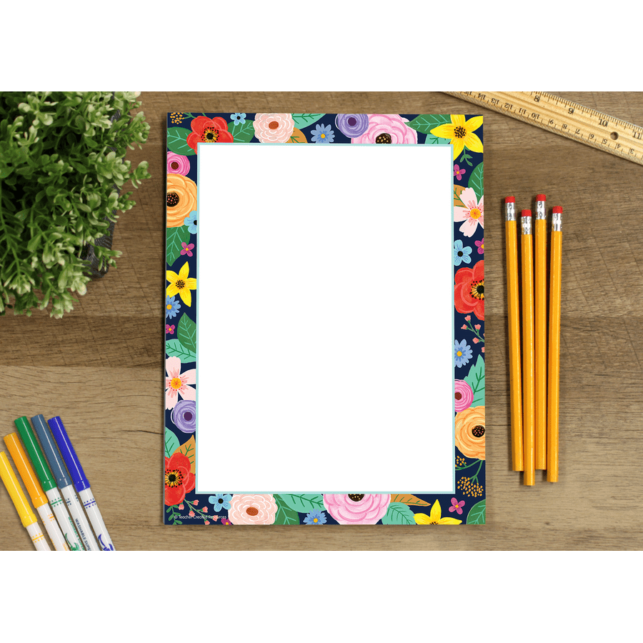 Wildflowers Computer Paper-Computer Paper-Tools 4 Teaching-Classroom Decor and More