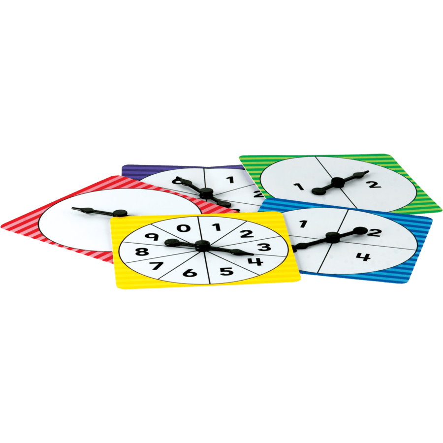 Number Spinners Set-Numbers, Counting & Sorting-Tools 4 Teaching-Classroom Decor and More